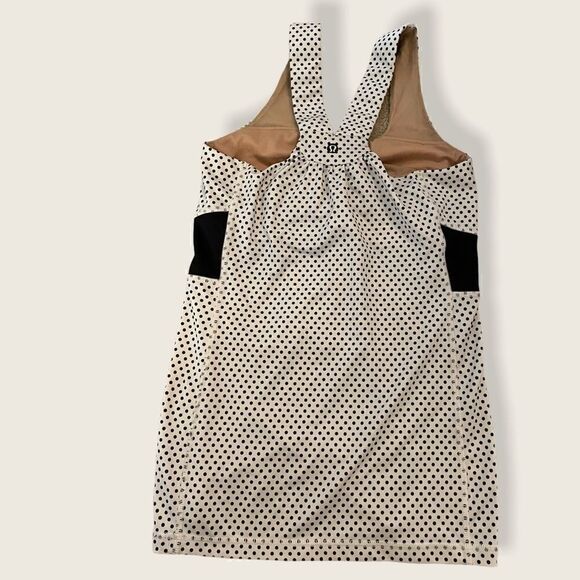 Size 2 Polka Dot Ultra Rare Racerback Tank - Picture 2 of 4